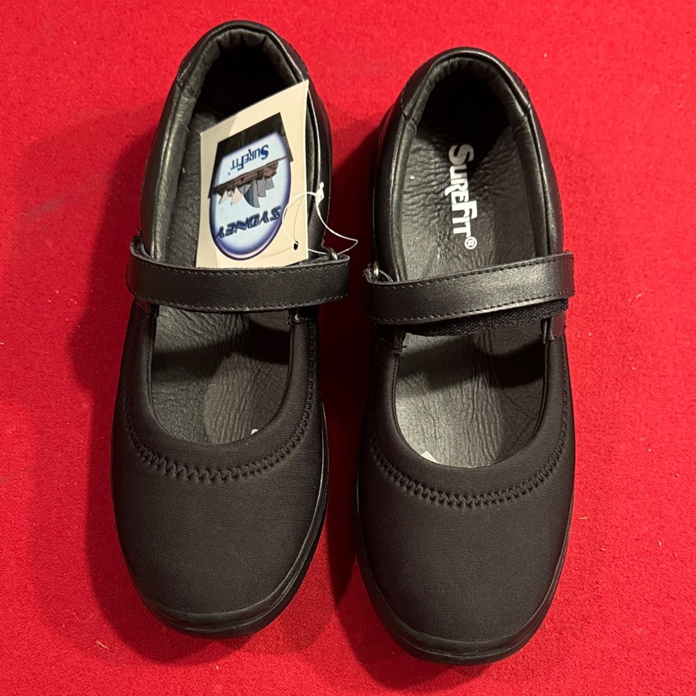 Sure Fit Black Dress Shoes for women